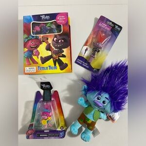 DreamWorks TROLLS World Tour 4 Pieces Bundle NEW!